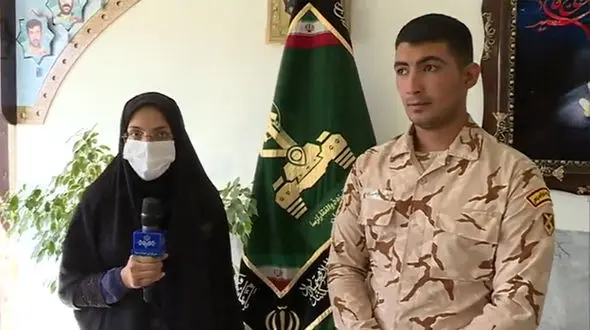 سرباز فداکار دختر نوجوان را بین زمین و هوا گرفت / فیلم نجات دختر کرمانی در صحنه خودکشی + گفتگو