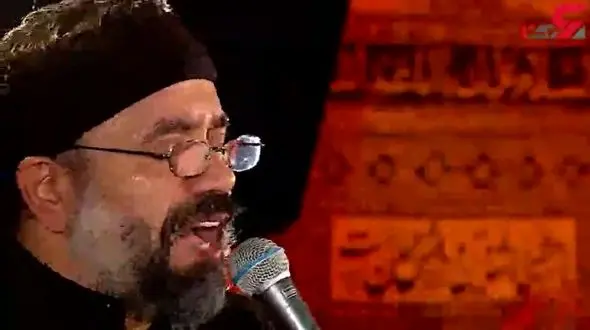 مداحی محمود کریمی در شب عاشورا + فیلم