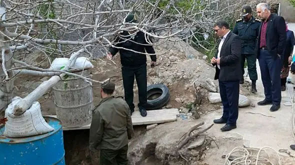 افشای راز 5 مرد به دنبال گنج تاریخی در عمق زمین / در حال کندن سایه پلیس روی سرشان افتاد