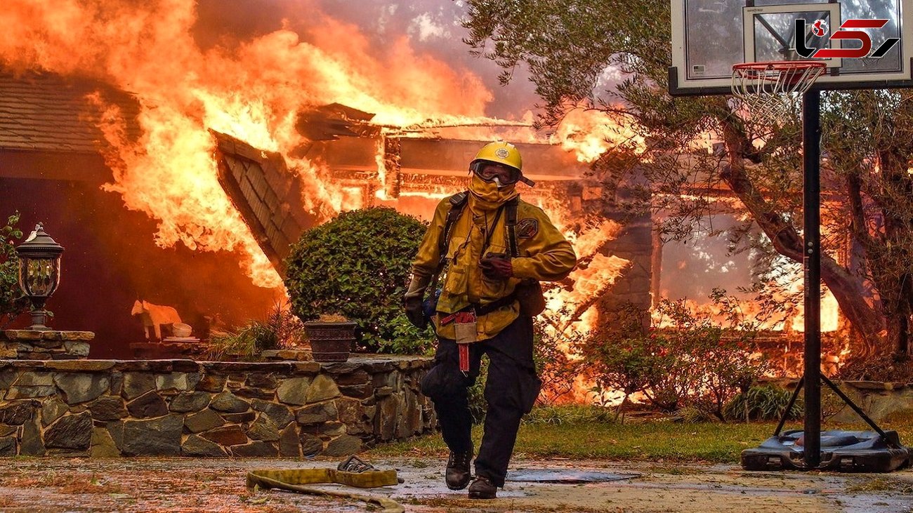آتش‌سوزی گسترده در آمریکا شهر کوچک «دیترویت» را تخریب کرد