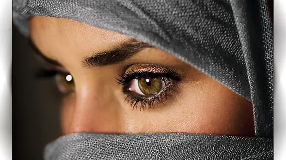 زنان عربستانی بخاطر نمایش چشم هایشان مجازات می شوند!+ عکس