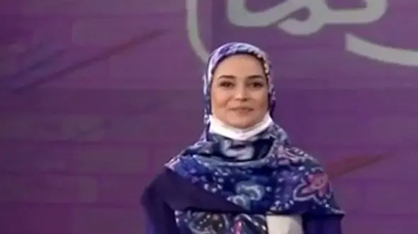 سوتی خانم مجری صدا و سیما در برنامه  زنده + فیلم