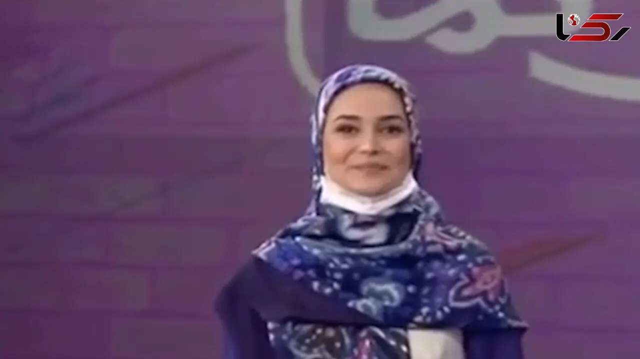 سوتی خانم مجری صدا و سیما در برنامه  زنده + فیلم
