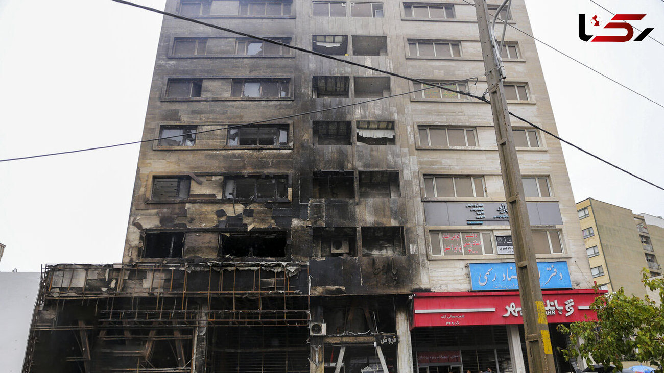 عاملان آتش زدن یک بانک در اعتراضات کرج دستگیر شدند + عکس