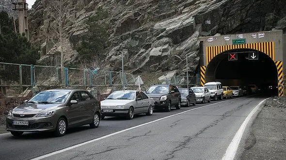 جاده چالوس امروز یکطرفه می شود