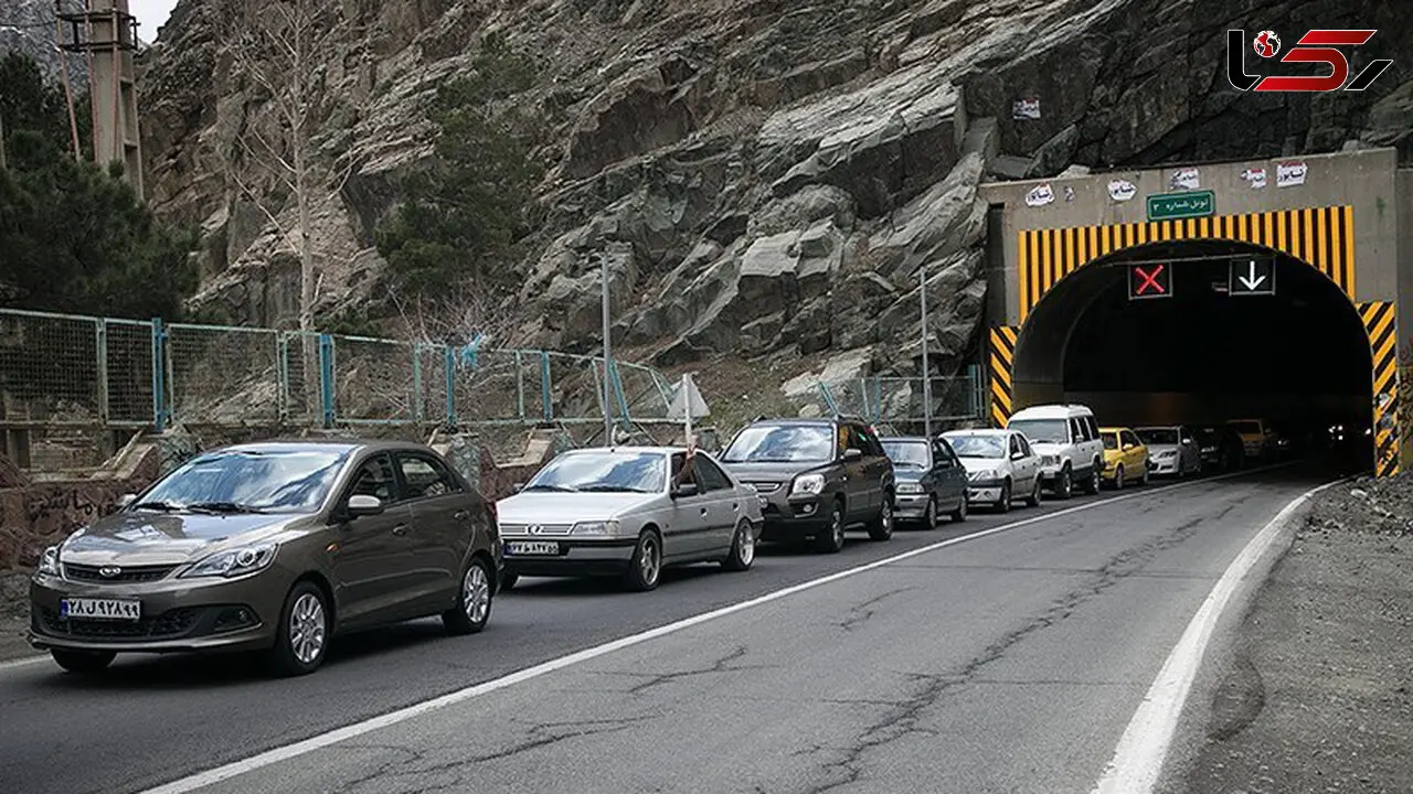 جاده چالوس امروز یکطرفه می شود