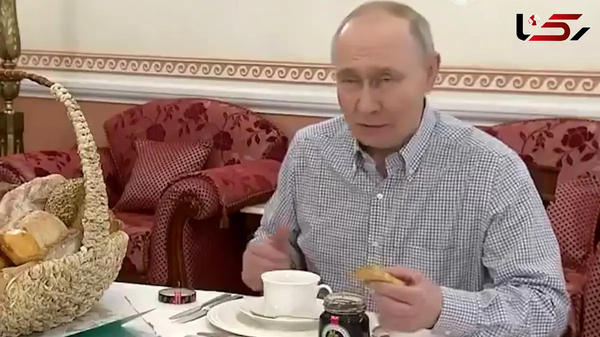 فیلم هدیه جالب یک فروشگاه به رئیس جمهور روسیه