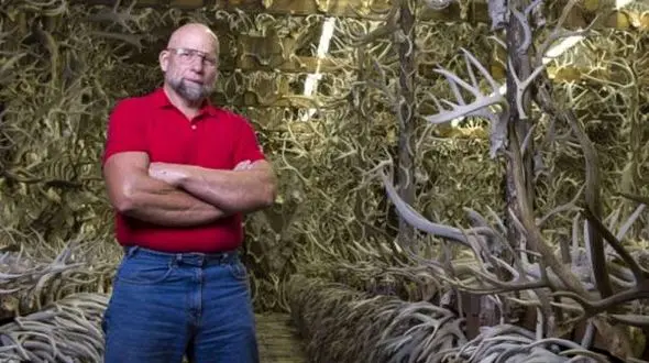 16 هزار شاخ گوزن در خانه ای کشف شد