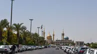 آستان مقدس امام خمینی(س) در کنار زائران مراسم بدرقه و تشییع امام قائد شهید