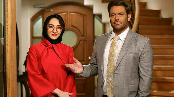 عکس هانیه توسلی در کنار محمدرضا گلزار 