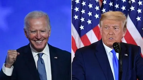 مروری بر وضعیت آرای ترامپ و بایدن در 6 ایالت کلیدی آمریکا