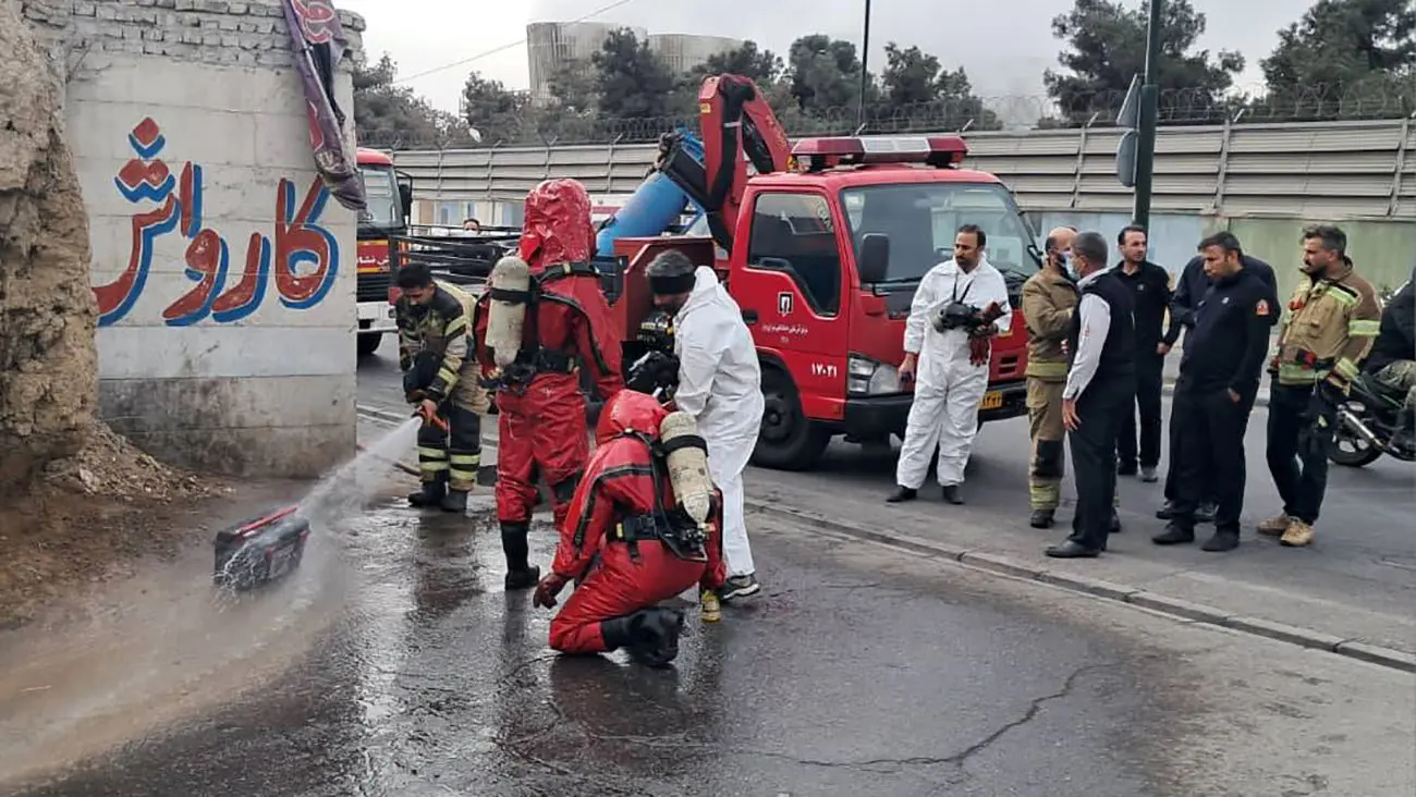 حادثه خطرناک نشت آمونیاک در کارخانه / عملیات نفس‌گیر آتش‌نشانی تهران به پایان رسید