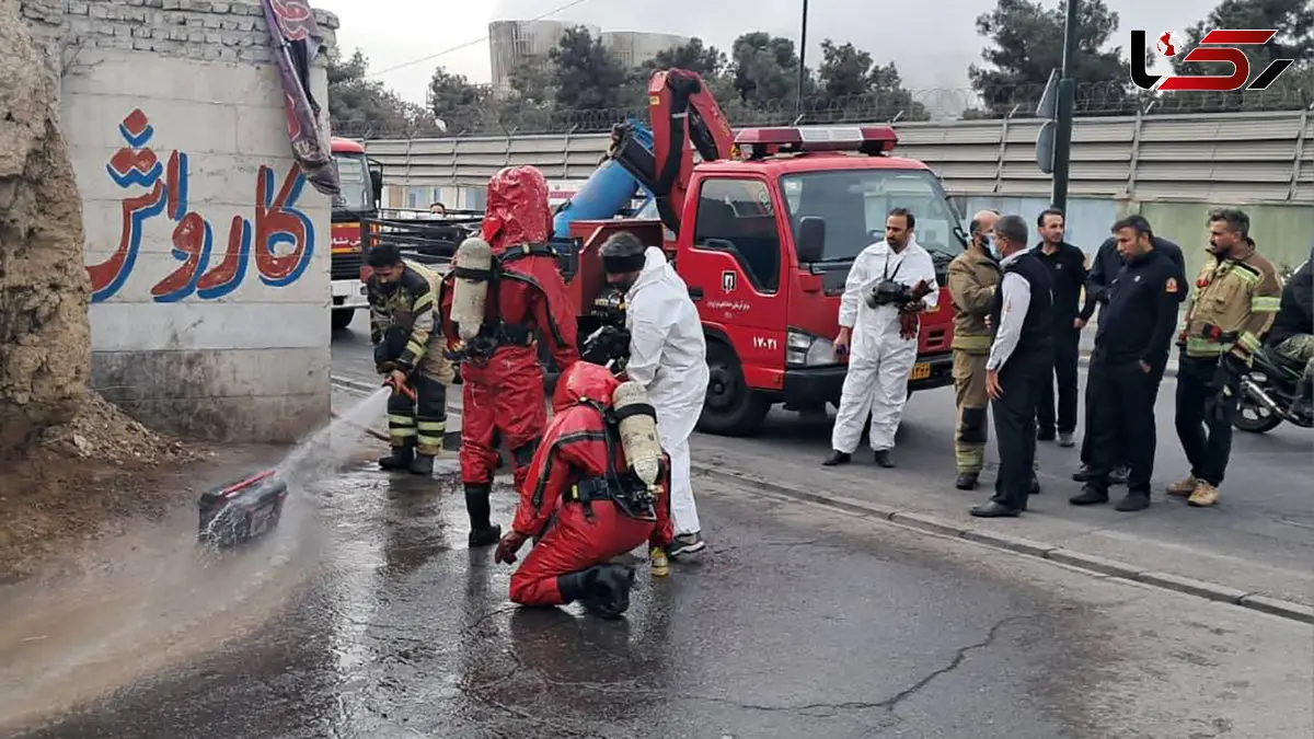 حادثه خطرناک نشت آمونیاک در کارخانه / عملیات نفس‌گیر آتش‌نشانی تهران به پایان رسید