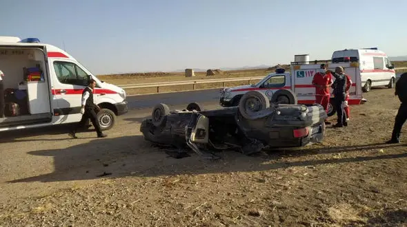 سه نفر در سوانح رانندگی همدان جان باختند