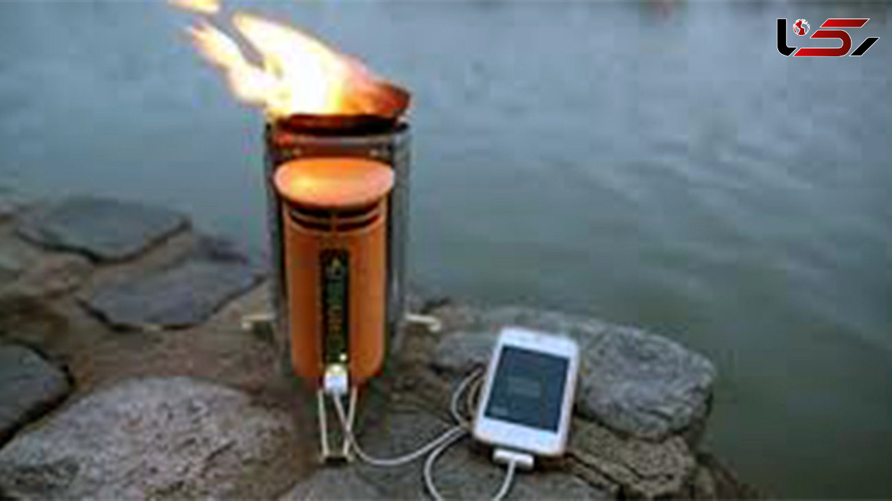 اجاق گازی که موبایل را شارژ می کند + عکس