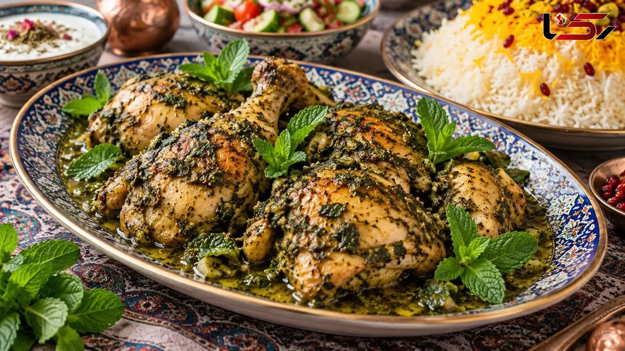 طرز تهیه مرغ نعناعی؛ یک غذای خوش‌ عطر و متفاوت برای شام