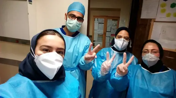 ناگفته های نوعروس پرستار که کار بزرگی کرد! / کرونا همدلی آورد!