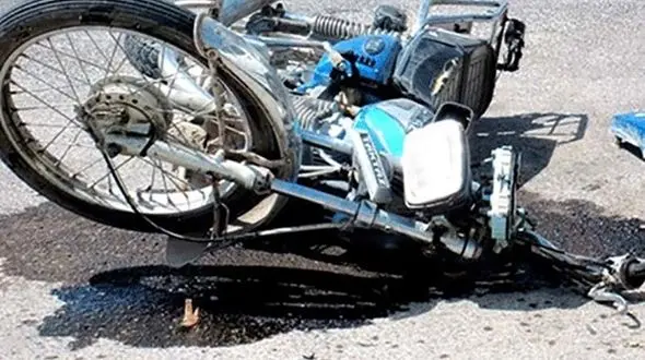 جوان موتورسوار در قم کشته شد