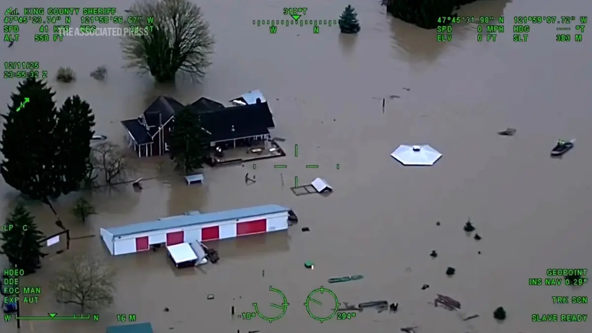 فیلم سیل گسترده در ایالت واشنگتن