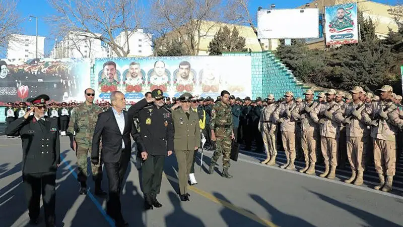 مسعود پزشکیان روز سه شنبه ۲۸ بهمن ماه ۱۴۰۴ در مراسم دانش آموختگی دانشجویان دانشگاه افسری و تربیت پلیس