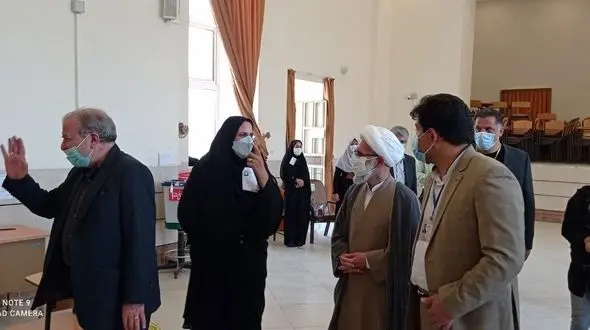 ۹۱ شعبه اخذ رای در گلپایگان فعال است + فیلم