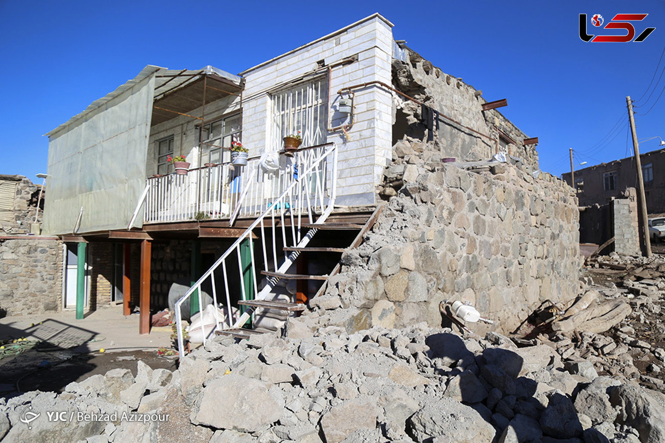 ۳۰۰۰ واحد مسکونی از زلزله‌زده آسیب دیدند