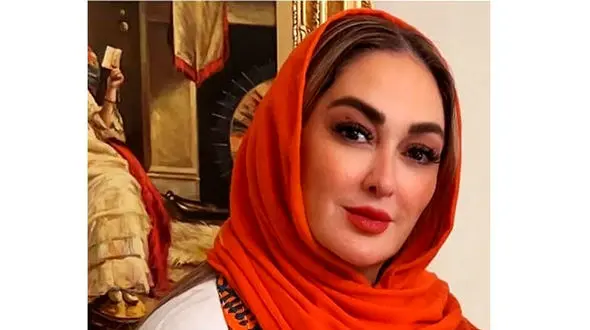 عکس لاغری عجیب الهام حمیدی در شب یلدا ! / خانم بازیگر ناگهان وزن کم کرد ! + عکس شوهر خوش تیپش !