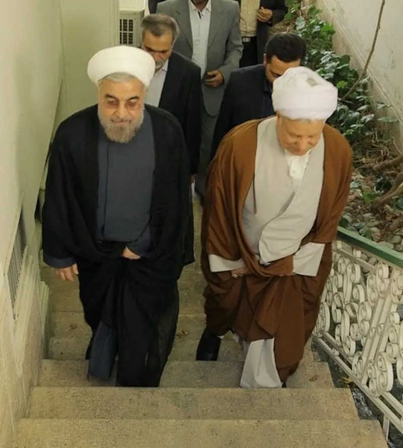 هاشمی رفسنجانی و حسن روحانی