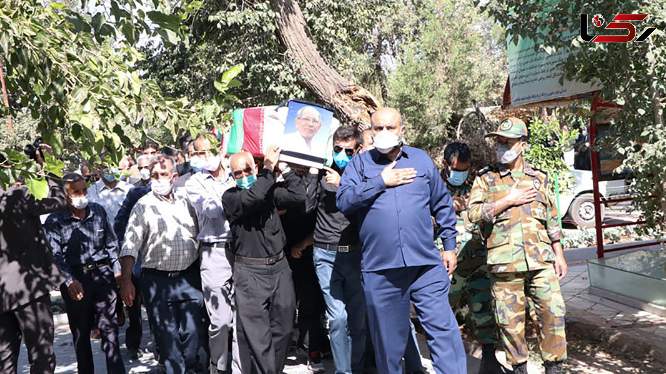 تشییع پیکر جانباز شهید جلال معصومی در شیراز