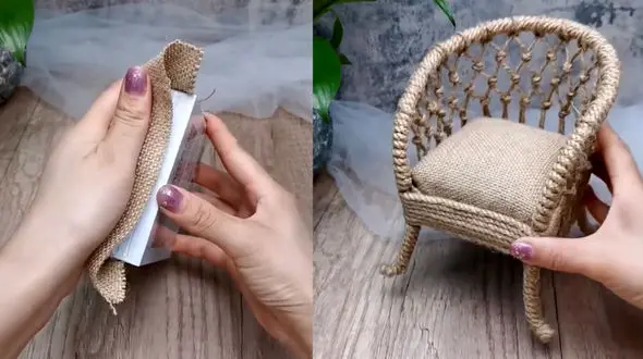 طرز ساخت مبل تزئینی + فیلم