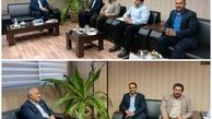 دیدار مدیر مخابرات اصفهان با مسئولین شهری فولادشهر