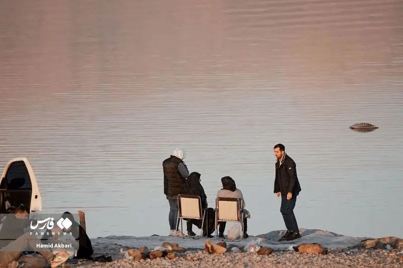 حال خوب این‌ روزهای دریاچه ارومیه عکس: حمید اکبری