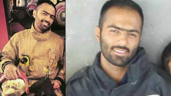 اولین آتش نشان شهید فاجعه پلاسکو + عکس 
