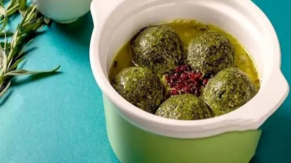 کوفته سبزی شیرازی اینطور درست می شود