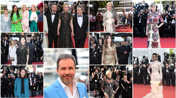 حضور سلبریتی های مشهور روی فرش قرمز جشنواره کن +تصاویر