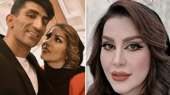 عکس لو رفته میهمانی خصوصی علیرضا بیرانوند ! / لباس زننده اکرم بانو غوغا کرد!