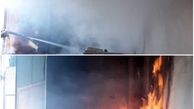 مرد شکمو خانه اش را به آتش کشید / در گلستان تهران رخ داد+ عکس