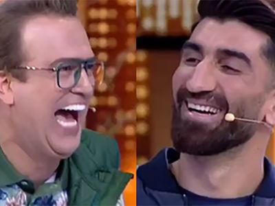 فیلم/ شعبده بازی عجیب علیرضا بیرانوند در برنامه تی ان تی / حامد آهنگی کف کرد؛ نه.... عالی بود