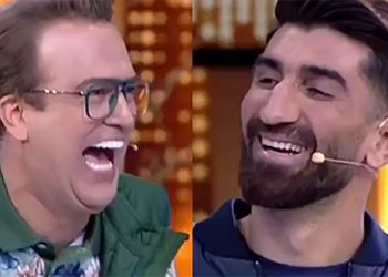 فیلم/ شعبده بازی عجیب علیرضا بیرانوند در برنامه تی ان تی / حامد آهنگی کف کرد؛ نه.... عالی بود