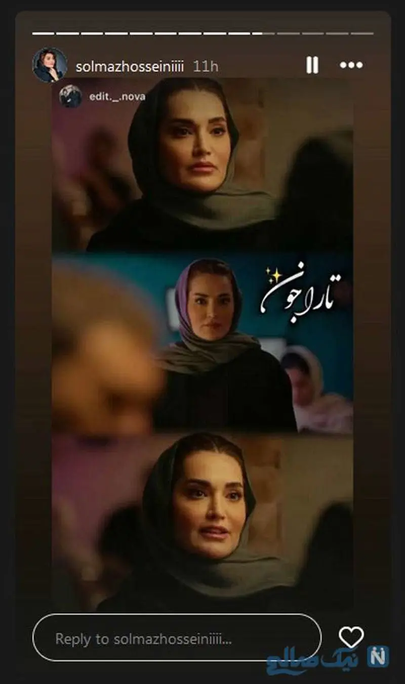 سولماز حسینی در شغال