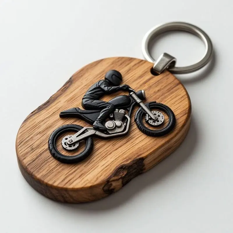 جاکلیدی چوبی دست ساز