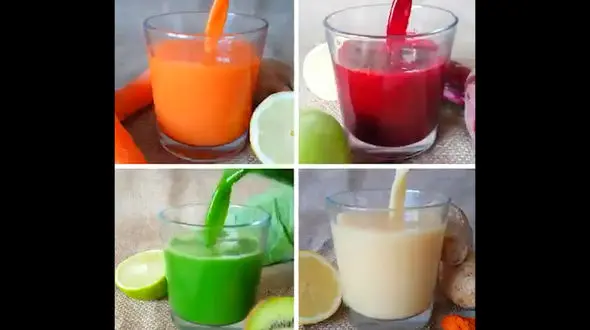 طرز تهیه نوشیدنی های سم زدا + فیلم 