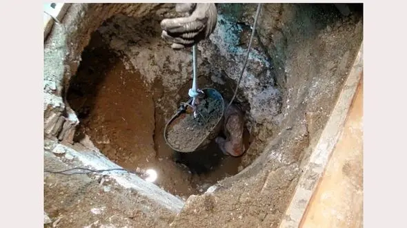 حادثه در مرودشت / مرگ دردناک 2 حفار در عمق چاه
