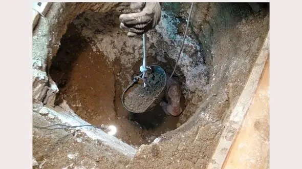 حادثه در مرودشت / مرگ دردناک 2 حفار در عمق چاه
