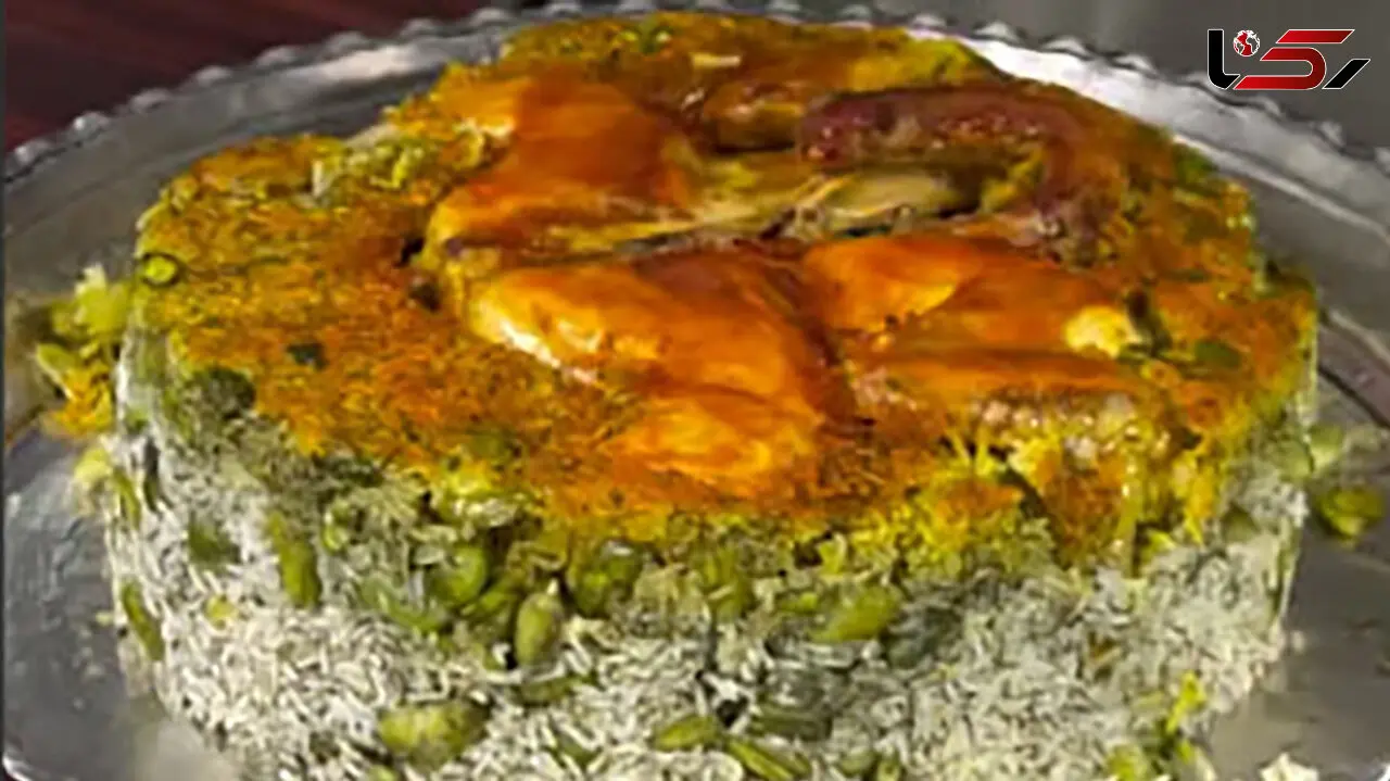 باقالی پلو با مرغ به سبک متفاوت بپزید + فیلم