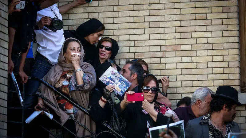 مراسم ناصر ملک مطیعی