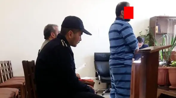 اشک های پشیمانی قاتل خانم دندانپزشک تهرانی +  عکس