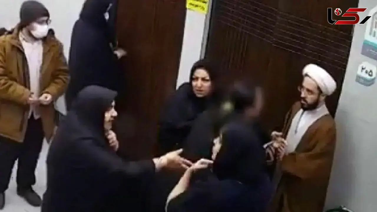 طلبه  ۲-۳ مرتبه به زن بی‌حجاب تذکر داده اما او ....بازی می کنه/ زن هتاک، مادر کودک در فیلم نبوده و خاله‌ اوست
