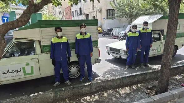 توزیع مخازن پسماند در هیئات و ایستگاه‌های صلواتی منطقه ۱۳ همزمان با ماه محرم