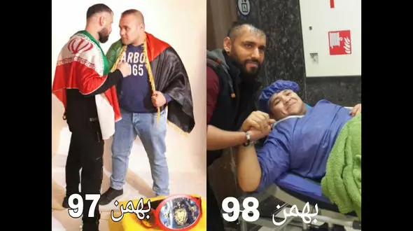 اقدام زیبای بوکسور البرزی درباره حریف خود + عکس